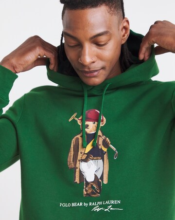 Polo Ralph Lauren Bear Hoodie - Forest