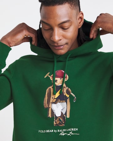 Polo Ralph Lauren Bear Hoodie - Forest
