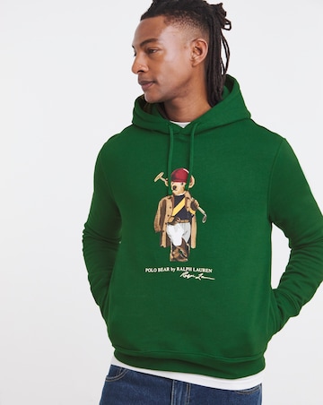 Polo Ralph Lauren Bear Hoodie - Forest