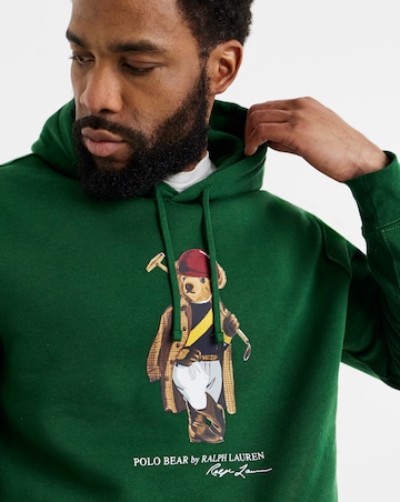 Polo Ralph Lauren Bear Hoodie - Forest