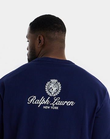 Polo Ralph Lauren Short Sleeve Back Graphic T-Shirt - Navy