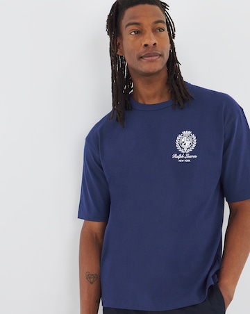 Polo Ralph Lauren Short Sleeve Back Graphic T-Shirt - Navy