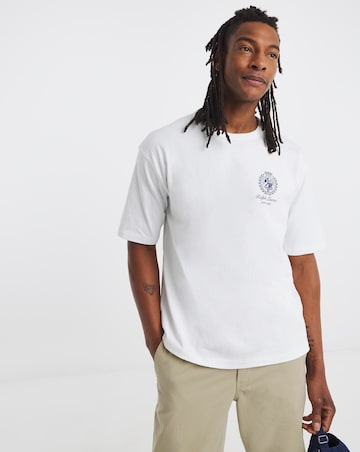 Polo Ralph Lauren Short Sleeve Back Graphic T-Shirt - White