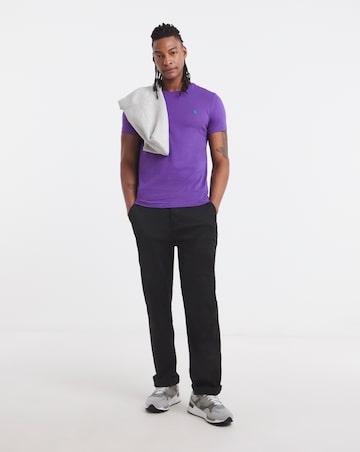 Polo Ralph Lauren Classic Short Sleeve T-Shirt - Purple
