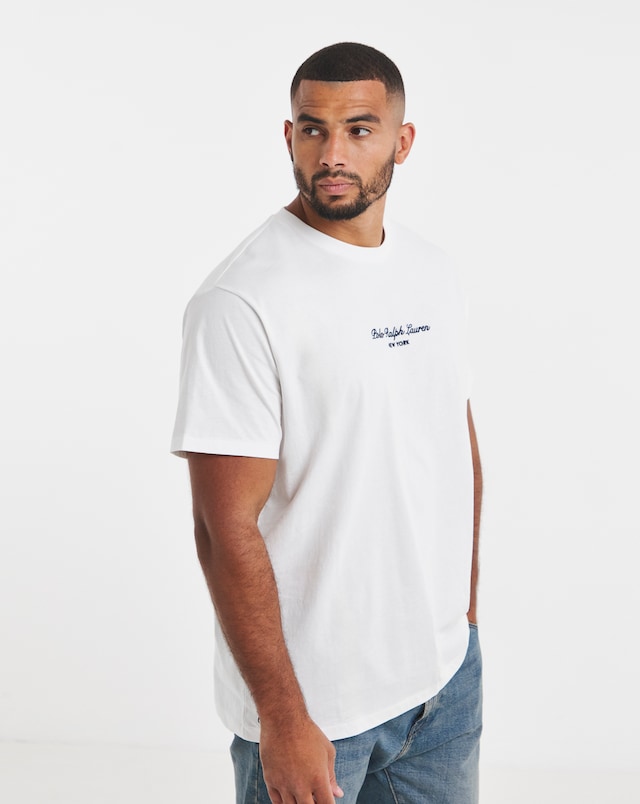 Polo Ralph Lauren Short Sleeve Script T-Shirt - White