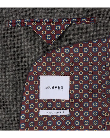 Skopes Fox Suit Jacket Charcoal