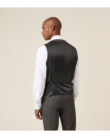 Skopes Fox Suit Waistcoat Charcoal