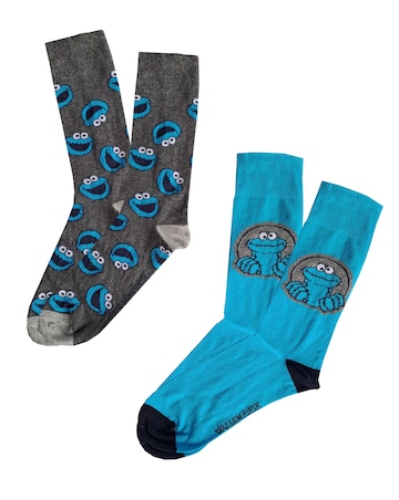Cookie Monster T-Shirt & 2pk Socks