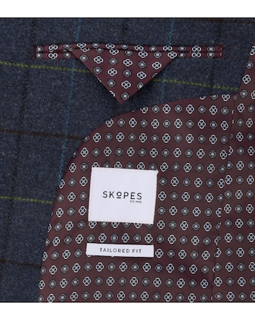 Skopes Ryedale Jacket Navy Check
