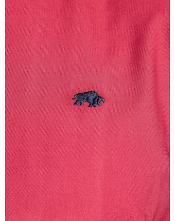 Raging Bull Long Sleeve Classic Oxford Shirt Berry