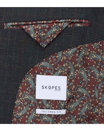 Skopes Elijah Suit Jacket Navy Check