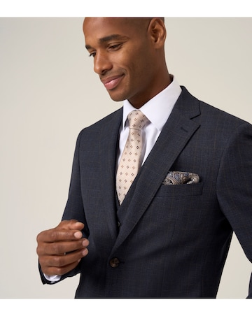 Skopes Elijah Suit Jacket Navy Check