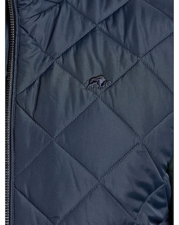 Raging Bull Quilted Gilet Navy