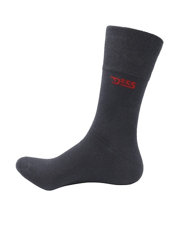 D555 Harold Pack Of 3 Extra Wide Comfort Fit Socks
