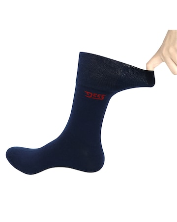 D555 Harold Pack Of 3 Extra Wide Comfort Fit Socks