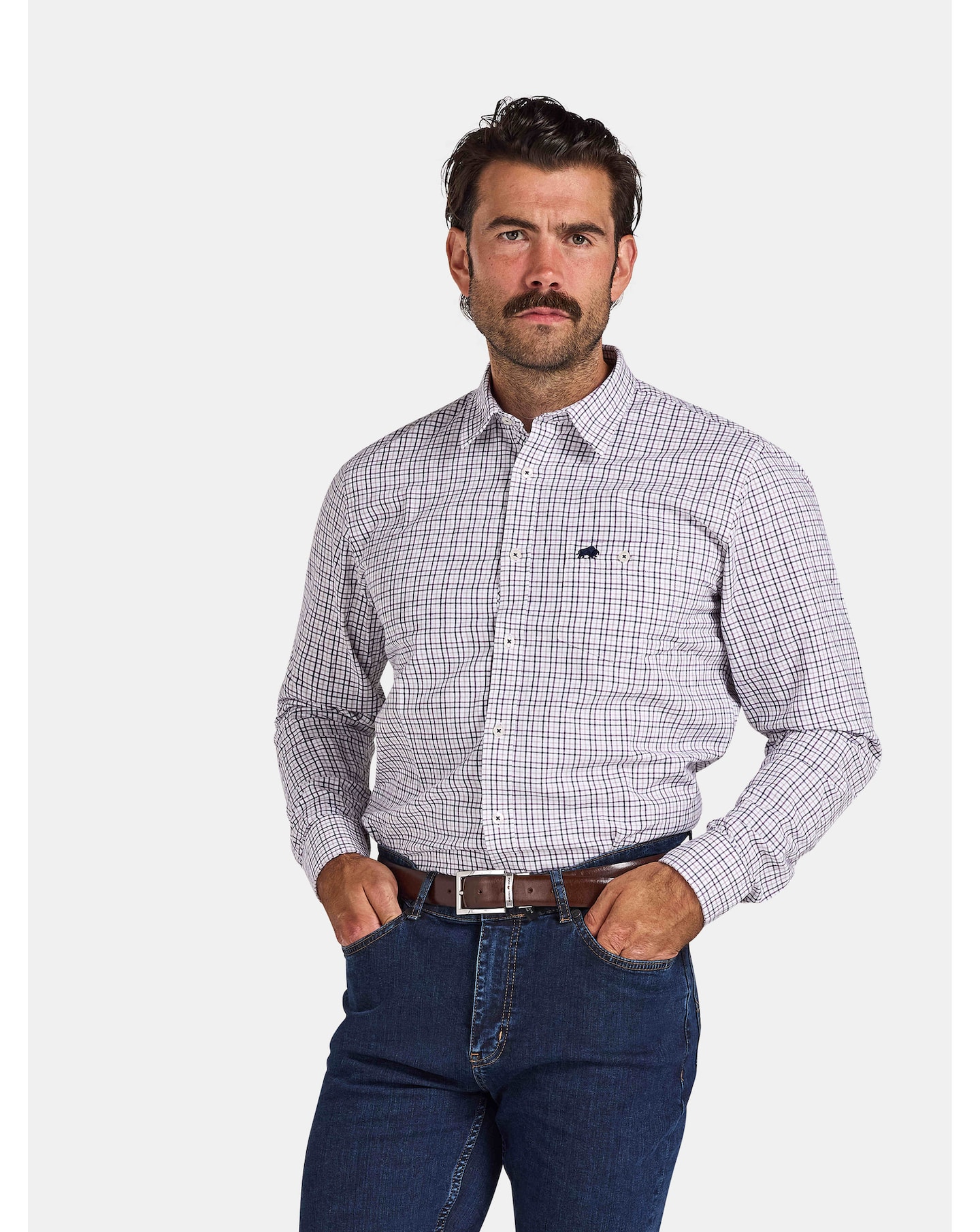 Raging Bull LS Tattershall Cotton Shirt