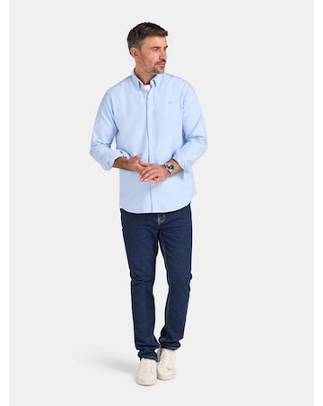 Raging Bull Classic LS Oxford Shirt Sky Blue