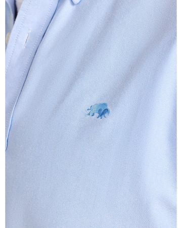 Raging Bull Classic LS Oxford Shirt Sky Blue