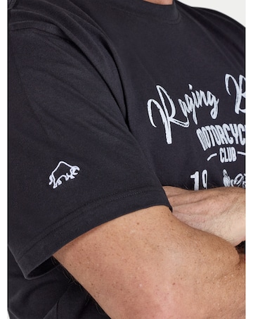 Raging Bull Motorcycle Club T-Shirt Black