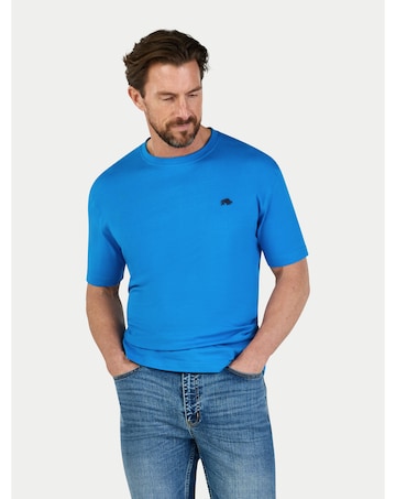 Raging Bull Classic Organic T-Shirt Electric Blue