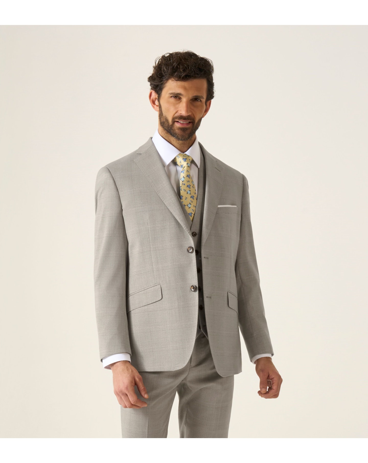 New In - Skopes Charlie Suit Jacket Stone