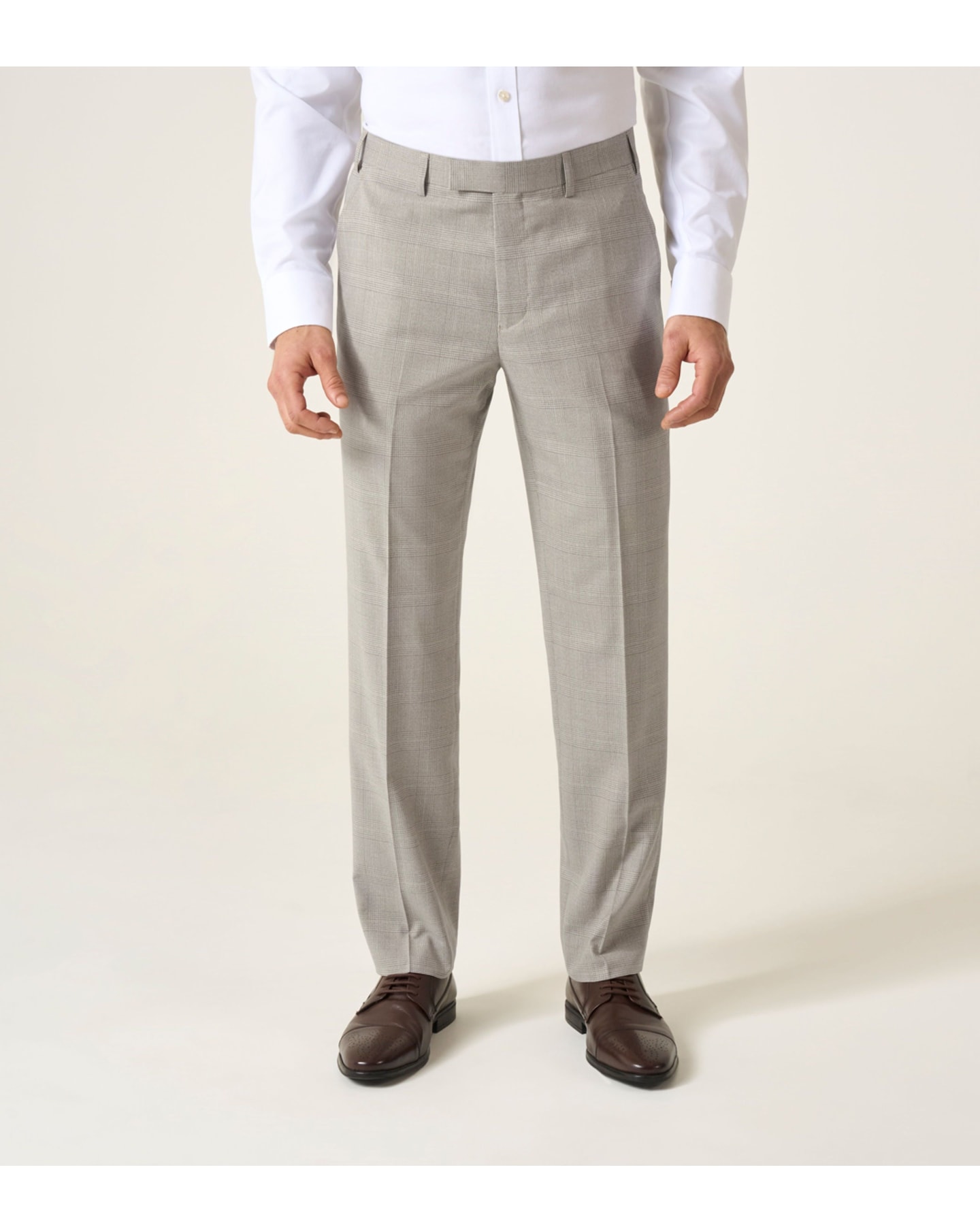 New In - Skopes Charlie Suit Trouser Stone