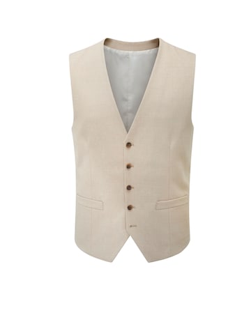 Skopes Caspian Suit Waistcoat Stone
