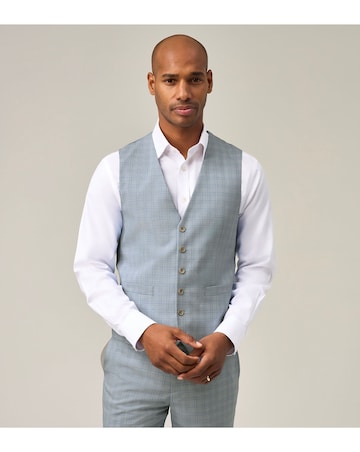 Skopes Arlen Suit Waistcoat Blue