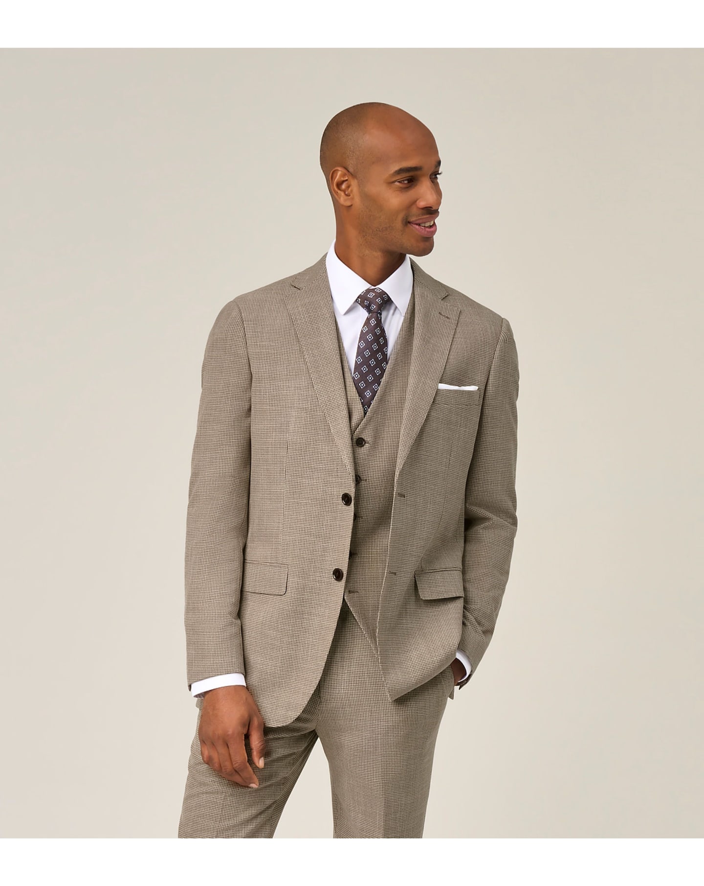 New In - Skopes Chaplin Suit Jacket Stone