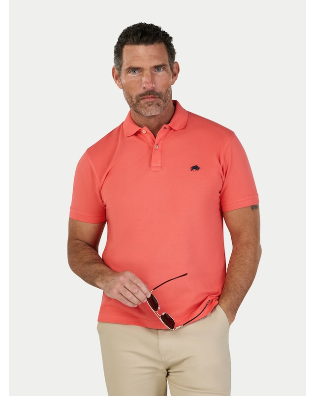 Raging Bull Classic Organic Polo Watermelon