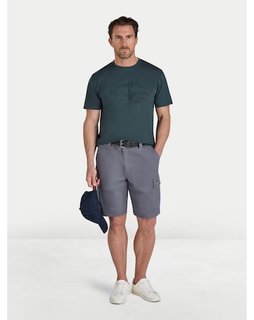 Raging Bull 3D Emboss Bull T-Shirt Forest