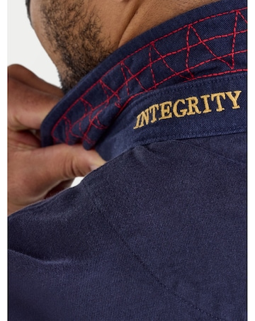 Raging Bull Diagonal Panel Rugby Navy