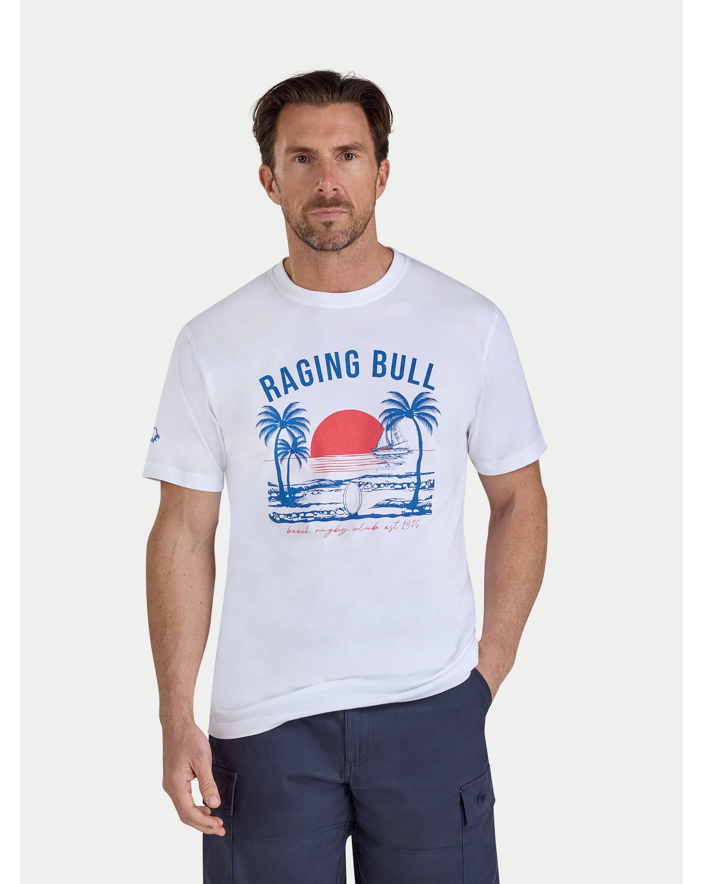 New In - Raging Bull Beach Rugby T-Shirt