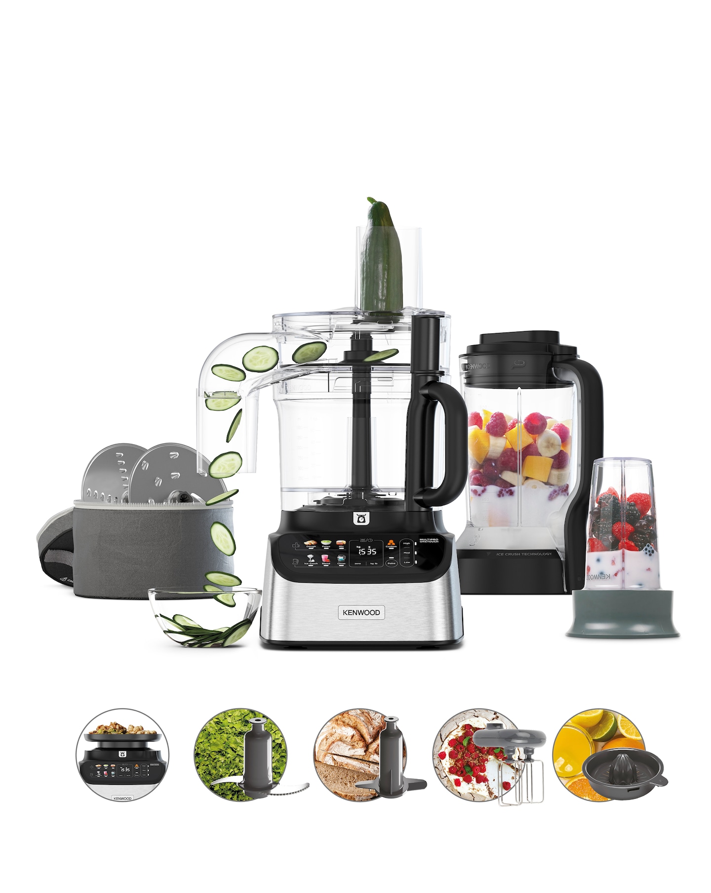 Kenwood 3-in-1 Food Processor