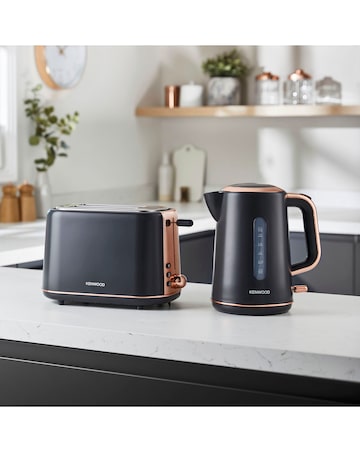 Kenwood Abbey Lux TCP05.C0DG Dark Grey 2 Slice Toaster
