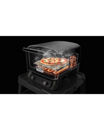 Ninja Woodfire OO101UK Electric Outdoor Oven,Pizza Maker, BBQ Smoker