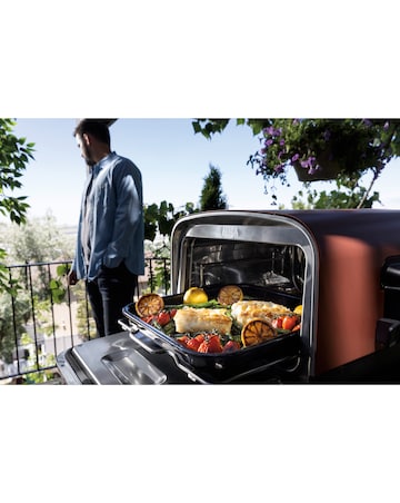 Ninja Woodfire OO101UK Electric Outdoor Oven,Pizza Maker, BBQ Smoker