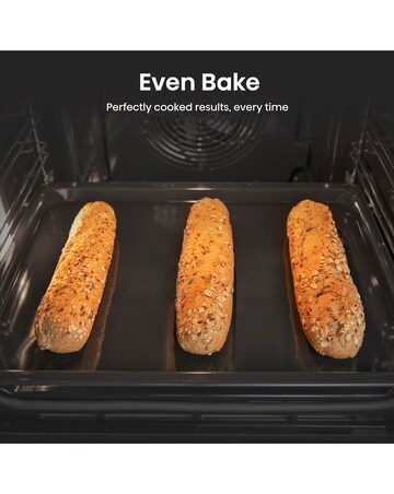 Hisense HDCEC5C10B 50cm Electric Double Cooker - Black