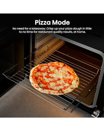 Hisense HDCEC6C20X 60cm Electric Double Cooker - Grey