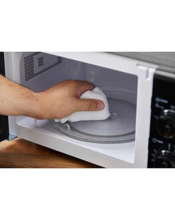 Swan SM4420BLK 20L Black Manual Microwave