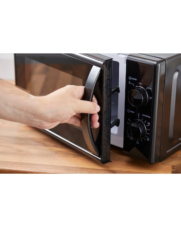 Swan SM4420BLK 20L Black Manual Microwave