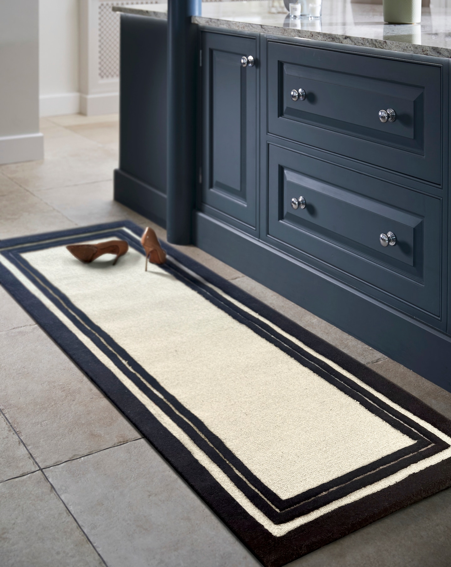 New In - Piper Border Woollen Runner