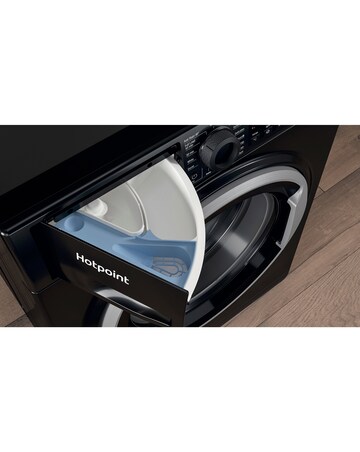 Hotpoint NSWM 1046 BS UK 10kg, 1400rpm, Washing Machine - Black + Installation
