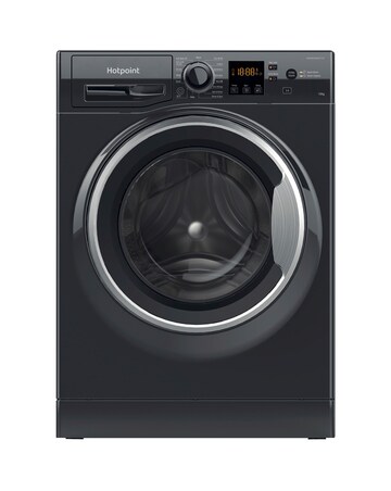 Hotpoint NSWM 1046 BS UK 10kg, 1400rpm, Washing Machine - Black + Installation