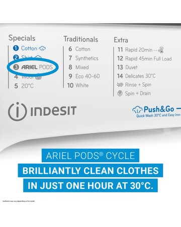 Indesit BWE 111496X WV UK 11kg, 1400rpm, Washing Machine - White + Installation