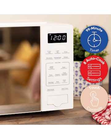 Russell Hobbs RHMT2005-M 20L Touch Control Digital Microwave - White