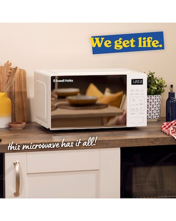 Russell Hobbs RHMT2005-M 20L Touch Control Digital Microwave - White