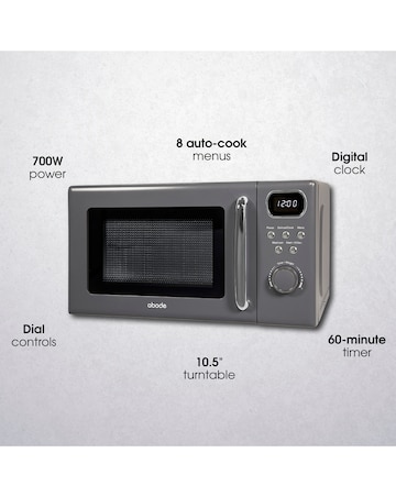 Abode AMD2004G 20L Digital Microwave - Grey