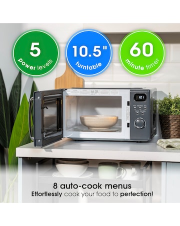 Abode AMD2004G 20L Digital Microwave - Grey