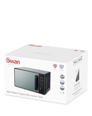 Swan SM4421BLK 20L Black Digital Microwave